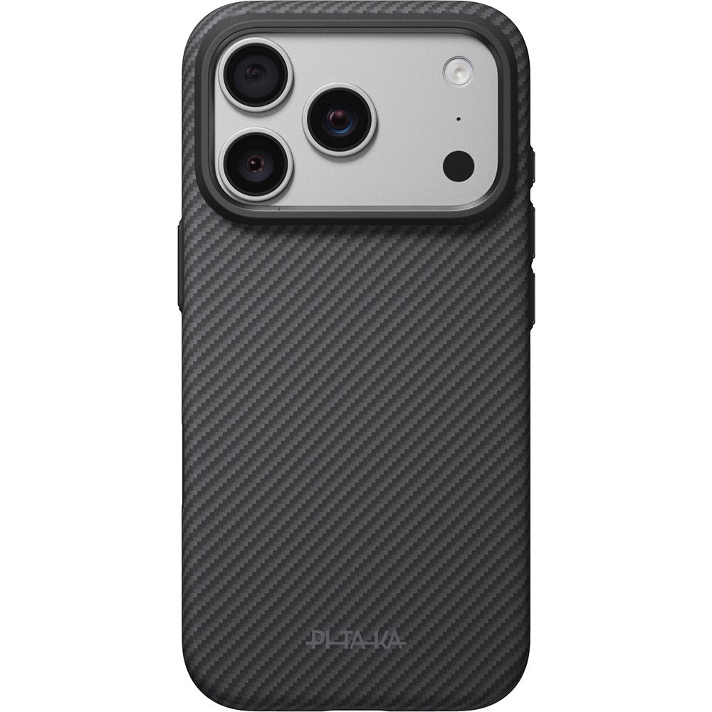 Pitaka iPhone 17 Pro/iPhone 18 Pro Cover Summa MagSafe Black/Grey Twill