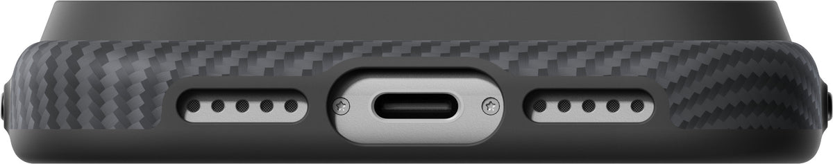 Pitaka iPhone 17 Pro/iPhone 18 Pro Cover Summa MagSafe Black/Grey Twill
