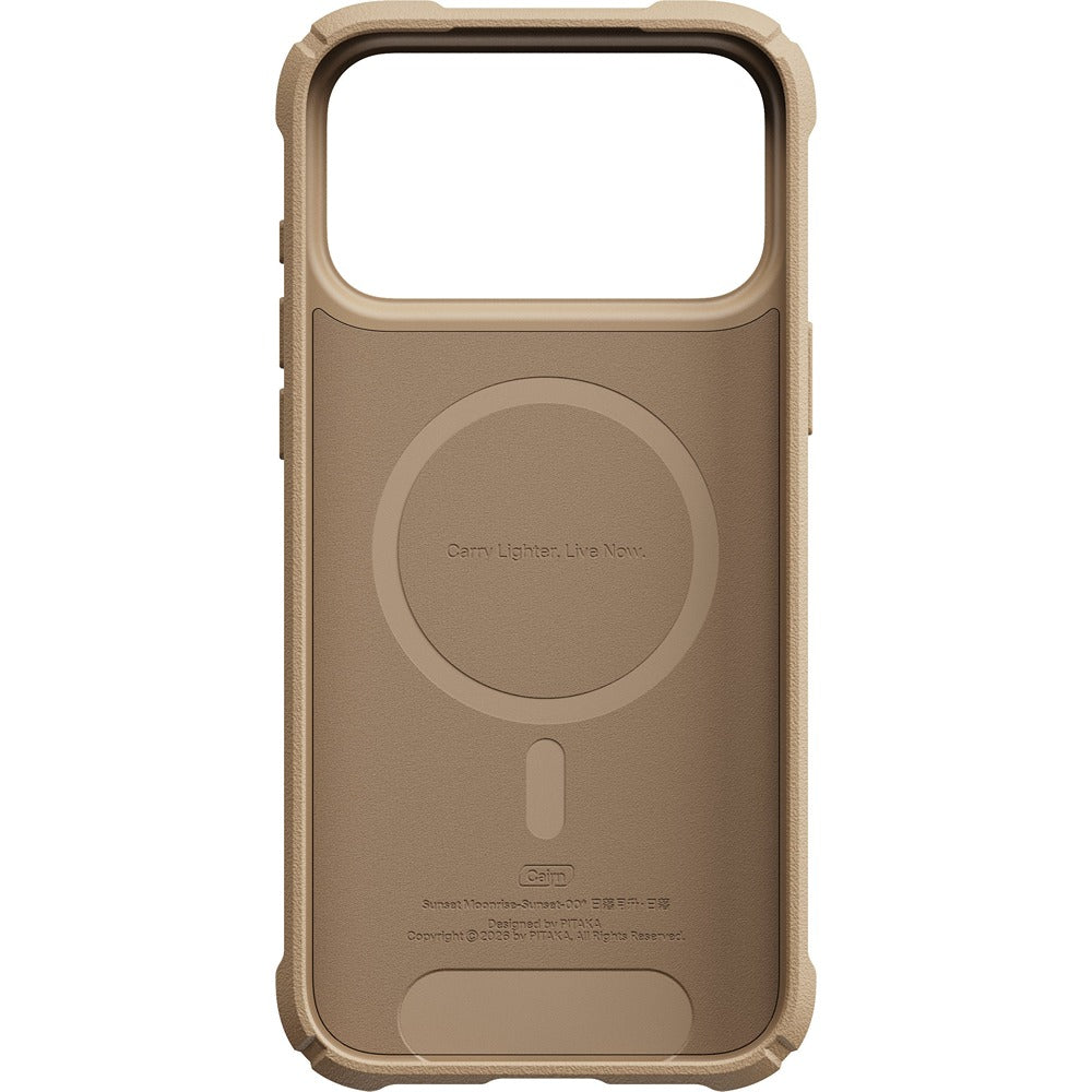 Pitaka iPhone 17 Pro Max/iPhone 18 Pro Max Cover Cairn MagSafe Sunset