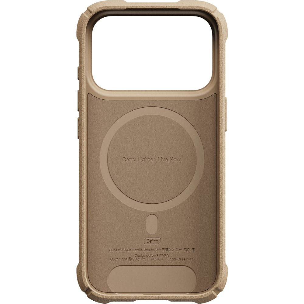 Pitaka iPhone 17 Pro/iPhone 18 Pro Cover Cairn MagSafe California Dream-01