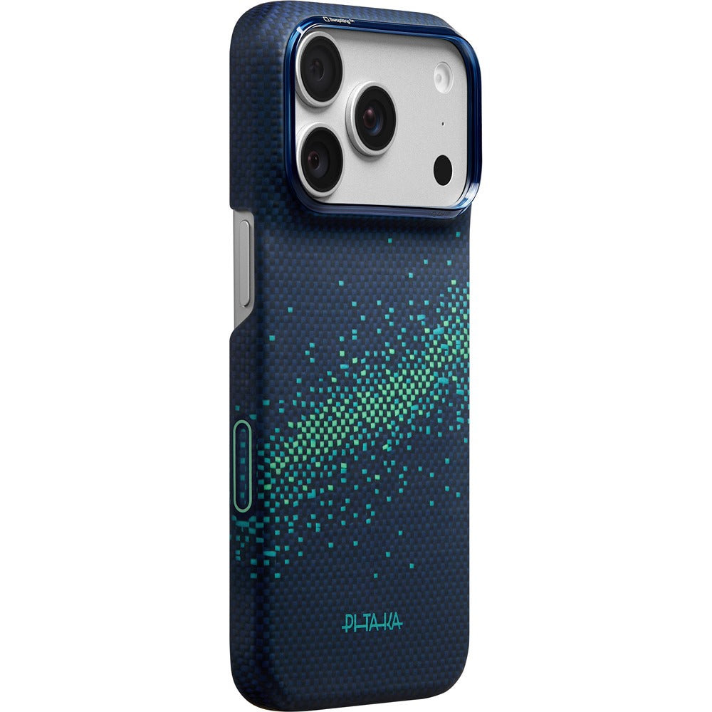 Pitaka iPhone 17 Pro/iPhone 18 Pro Cover Edge MagSafe Nearfield Blue