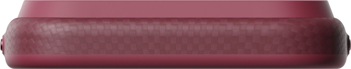 Pitaka iPhone 17 Pro/iPhone 18 Pro Cover Summa MagSafe Argyle Burgundy