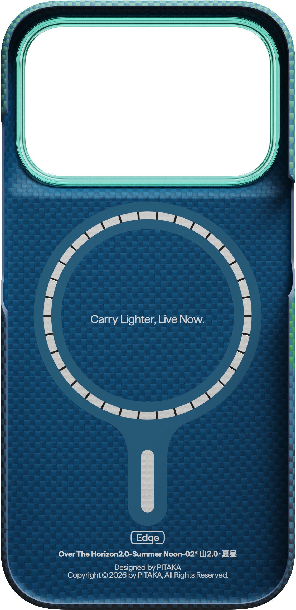 Pitaka iPhone 17 Pro/iPhone 18 Pro Cover Edge MagSafe Summer Noon