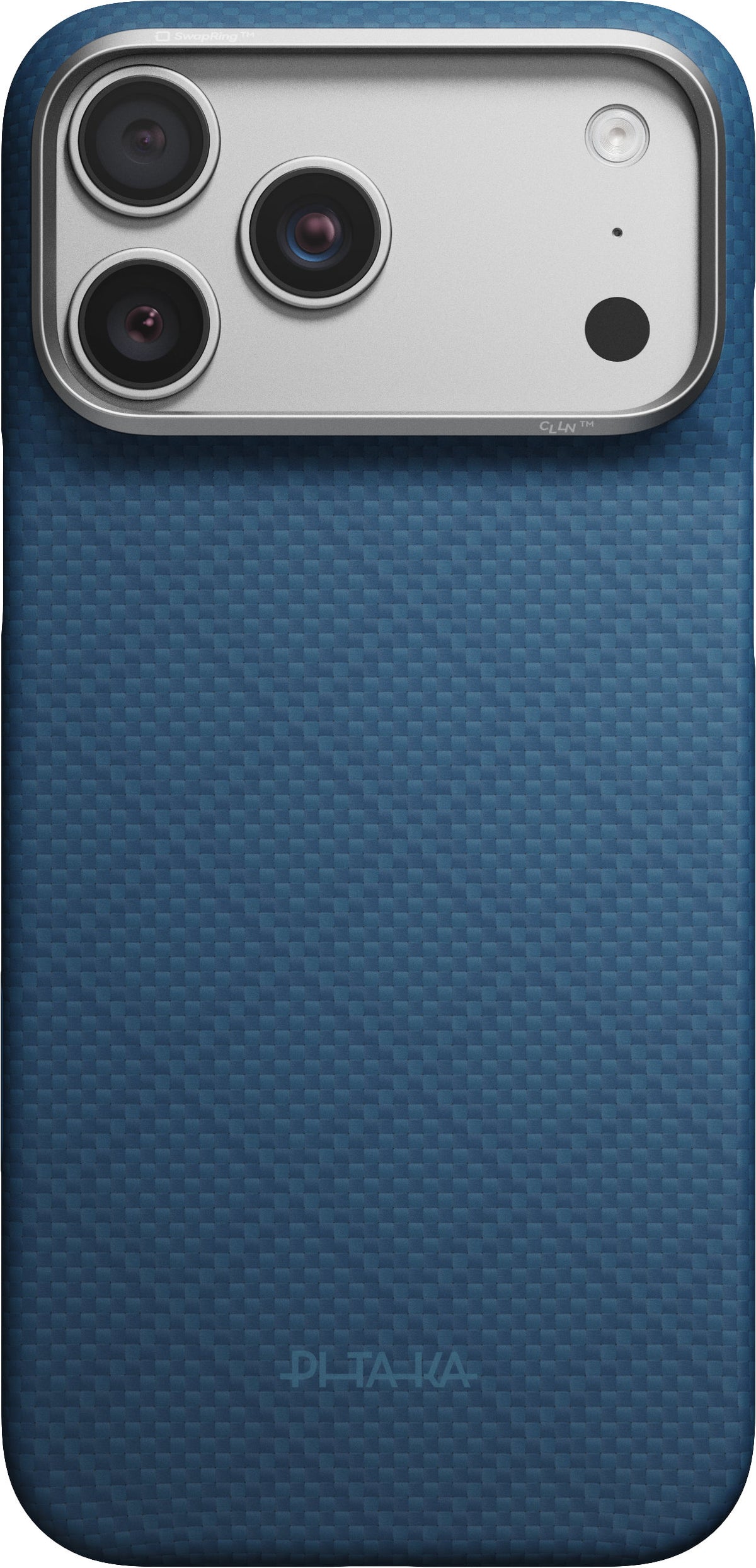 Pitaka iPhone 17 Pro Max/iPhone 18 Pro Max Cover Edge MagSafe Argyle Abyss Blue