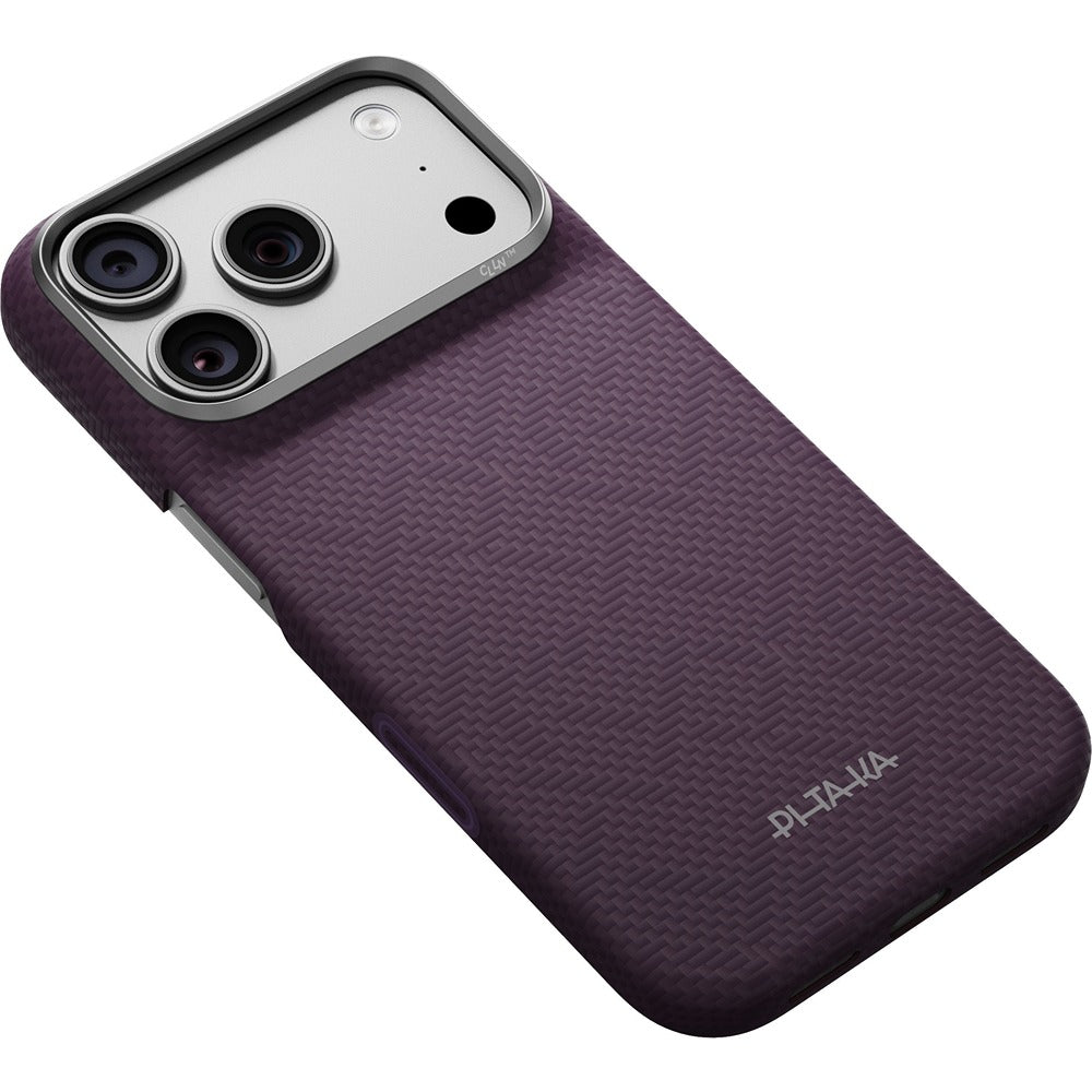 Pitaka iPhone 17 Pro/iPhone 18 Pro Cover Edge MagSafe Charoite Purple