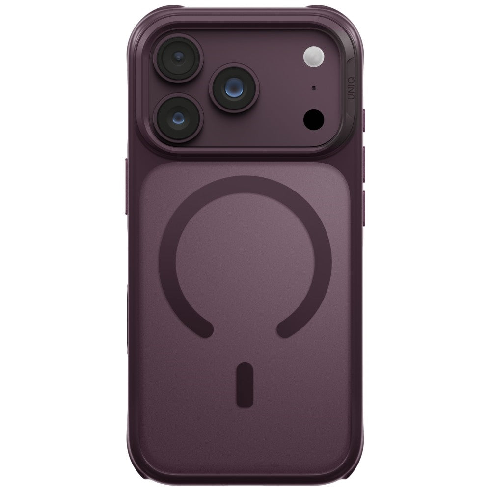 Uniq iPhone 17 Pro/iPhone 18 Pro Cover Veren MagClick bordeaux