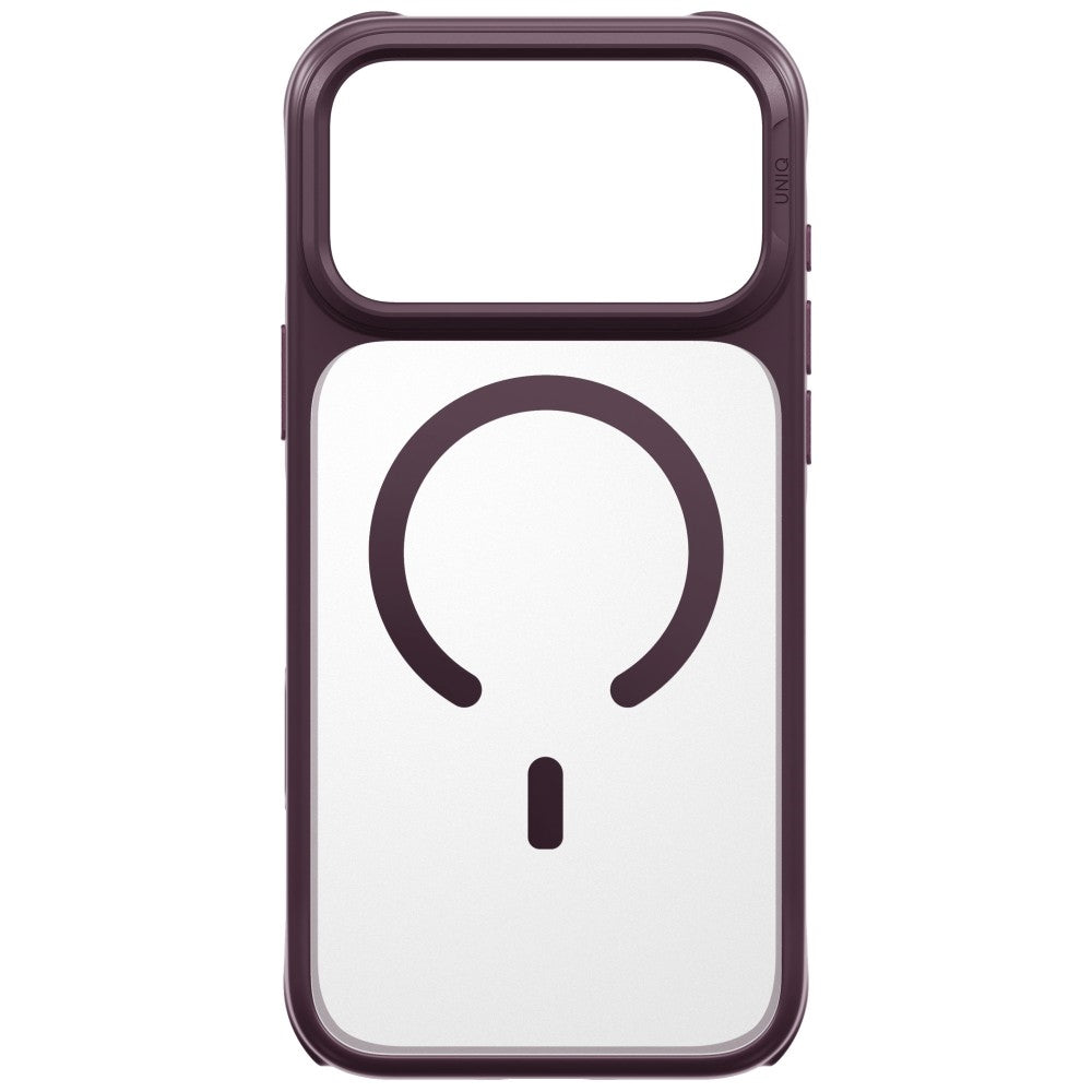 Uniq iPhone 17 Pro Max/iPhone 18 Pro Max Cover Veren MagClick Burgundy