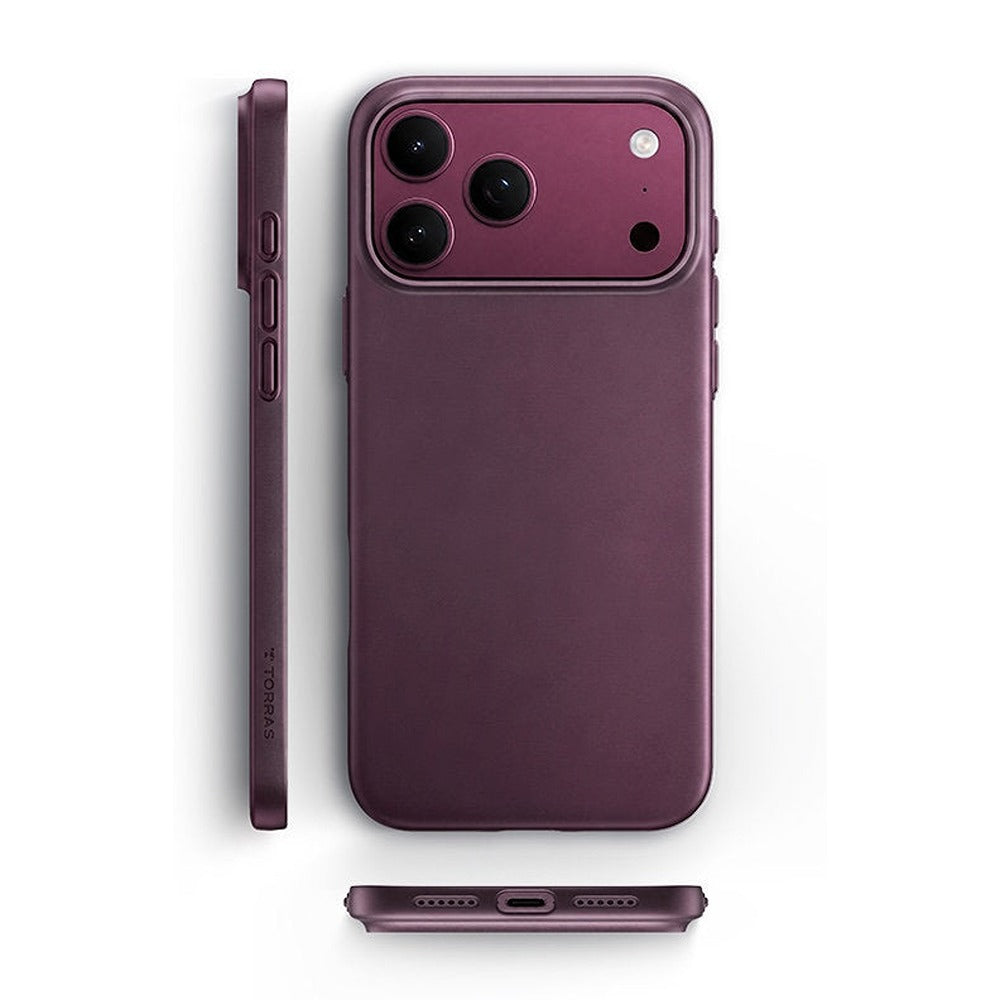 Torras iPhone 18 Pro Cover OriginFit Mag Lilla