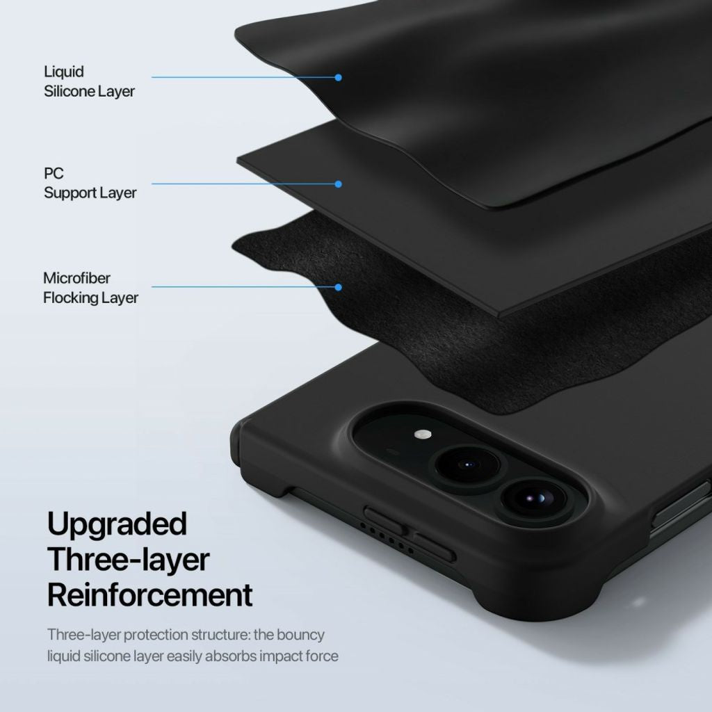 Dux Ducis iPhone Duo Cover Piel Series MagSafe Sort