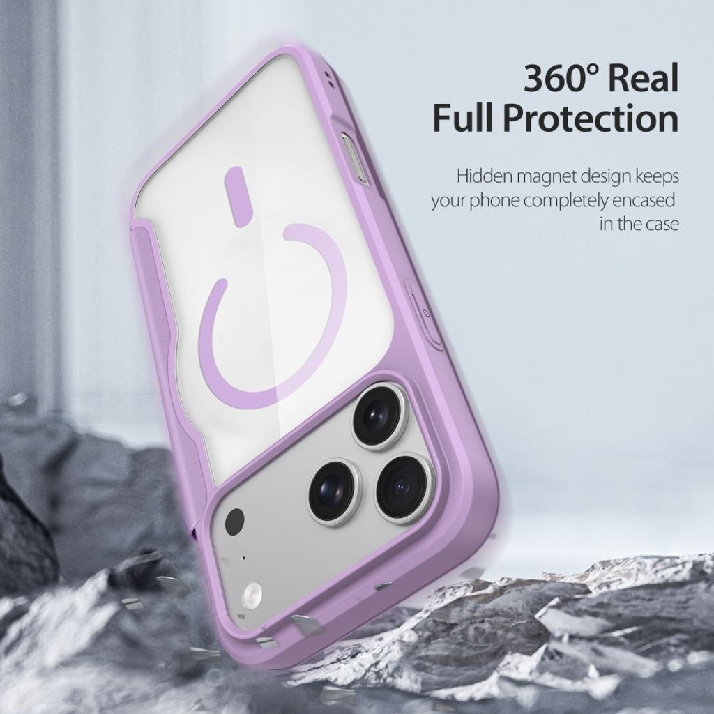 Dux Ducis iPhone 17 Pro Max/iPhone 18 Pro Max Cover Skin X Pro Series MagSafe Lilla