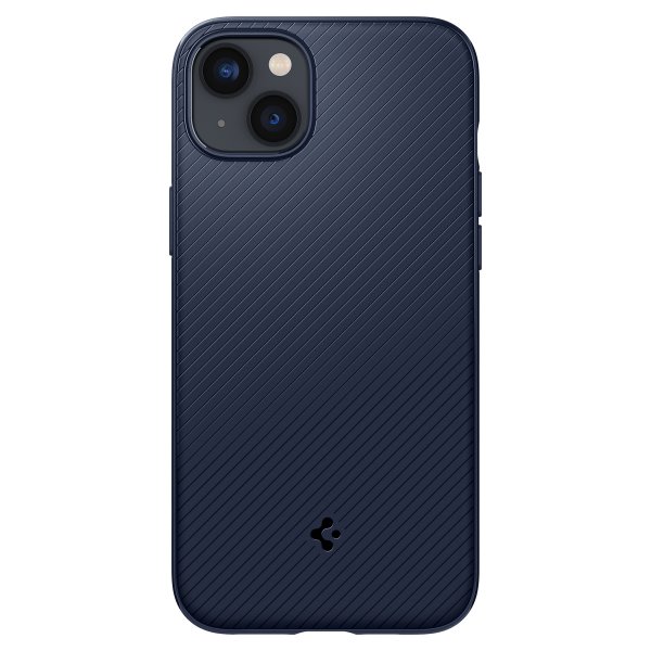 Spigen iPhone 14 Plus Cover Mag Armor MagFit Navy Blue