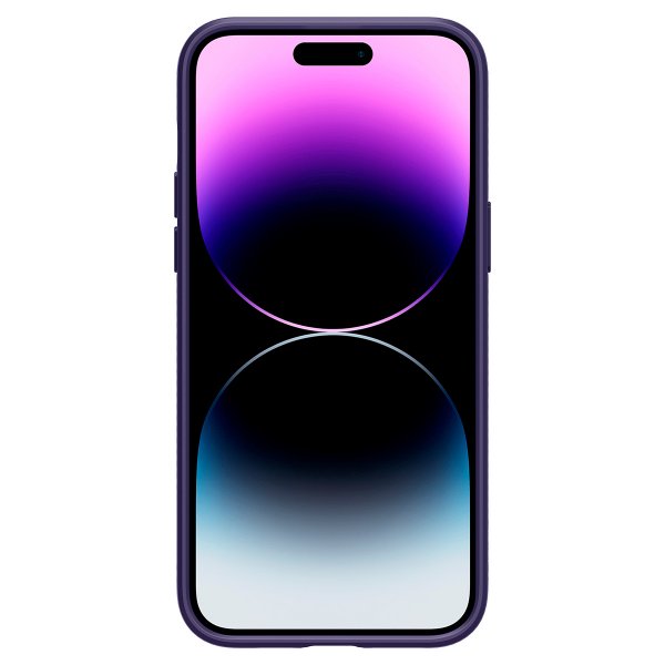 Spigen iPhone 14 Pro Max Cover Liquid Air Deep Purple