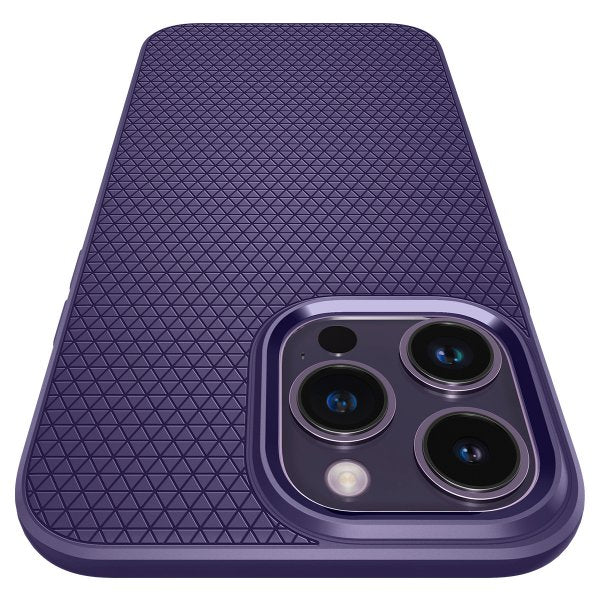 Spigen iPhone 14 Pro Cover Liquid Air Deep Purple