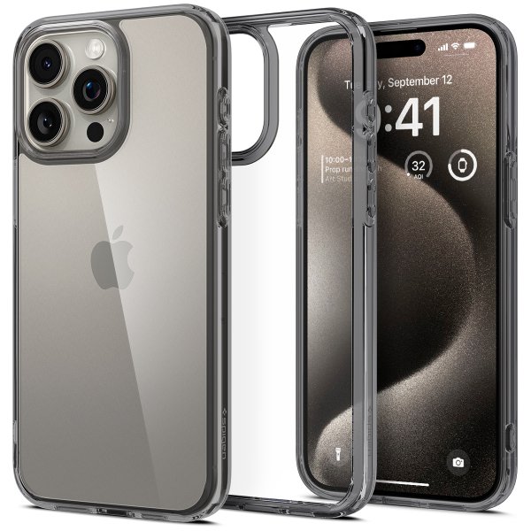 Spigen iPhone 15 Pro Cover Ultra Hybrid Space Crystal