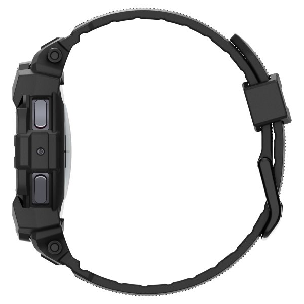 Spigen Samsung Galaxy Watch 7 40mm Rem og Cover Rugged Armor Pro Mat Sort