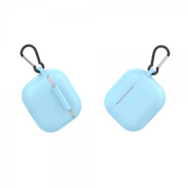 AirPods 3 Cover med Karabinhage Blå