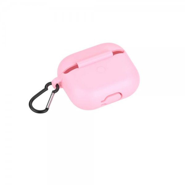 AirPods 3 Cover med Karabinhage Lyserød
