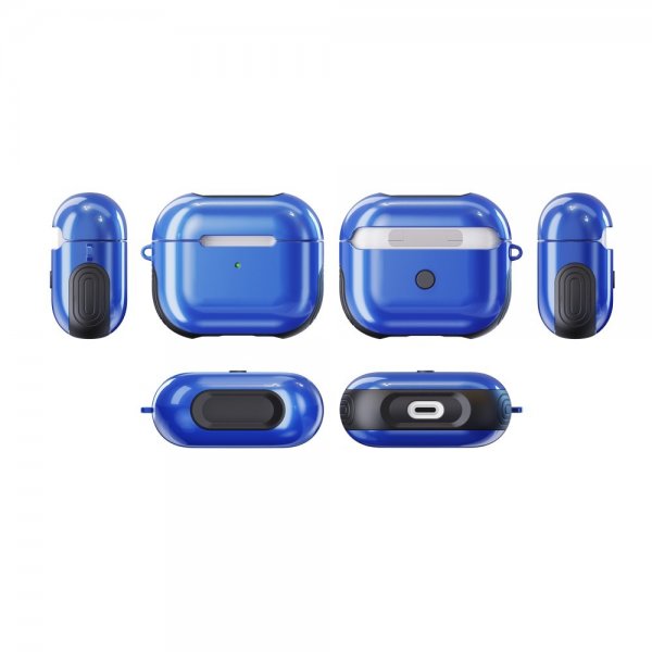 AirPods 3 Cover Gummieret Blå