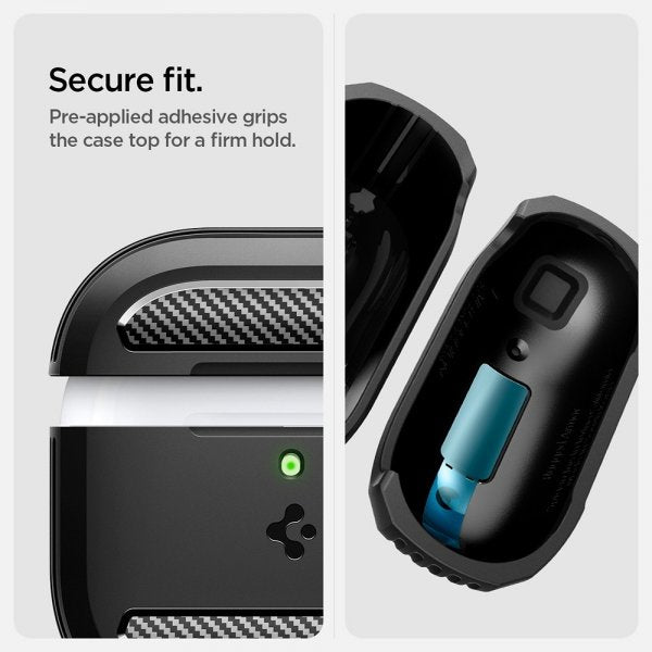 Spigen AirPods 4 Cover Rugged Armor Mat Sort