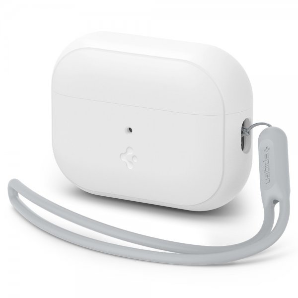 Spigen AirPods Pro 2 Cover Silicone Fit + Rem Hvid