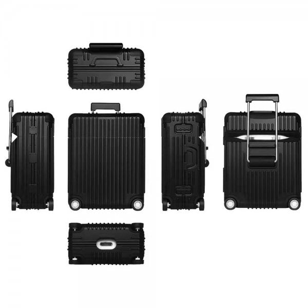 AirPods Pro/AirPods Pro 2 Cover Rejsetaskedesign Sort