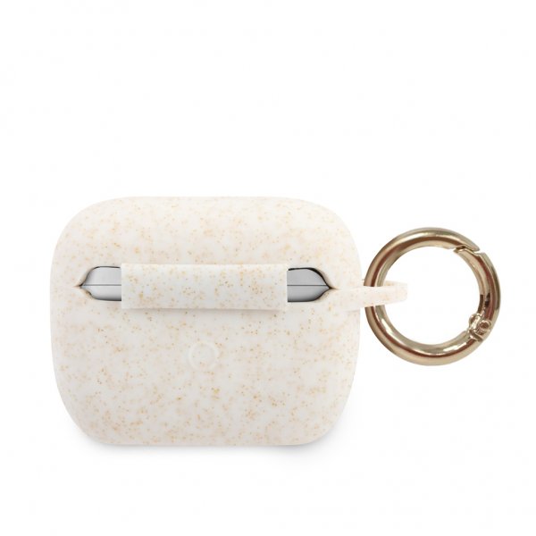 Guess AirPods Pro Cover Glitter Hvid