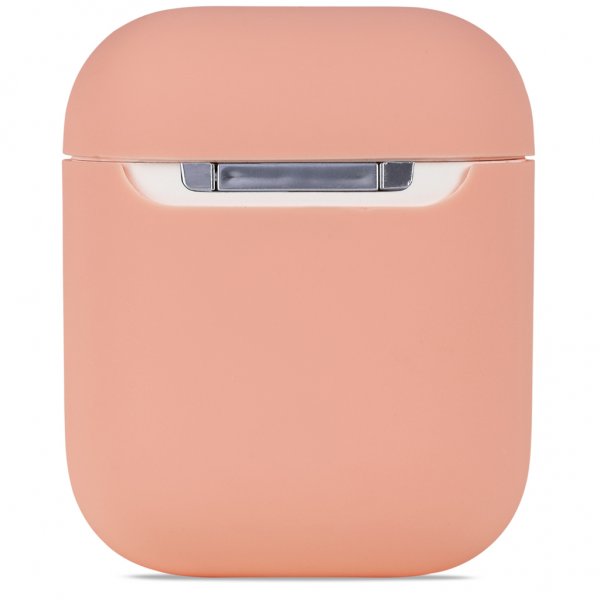 holdit AirPods (1/2) Cover Silikone Pink Peach