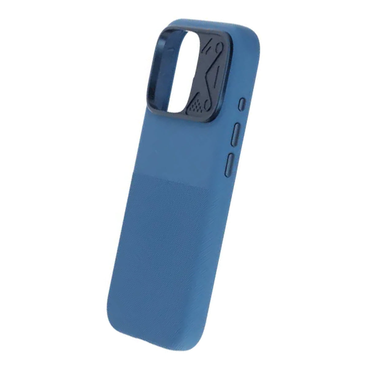iPhone 16 Pro Silikone Cover med kameraramme MagSafe Blå