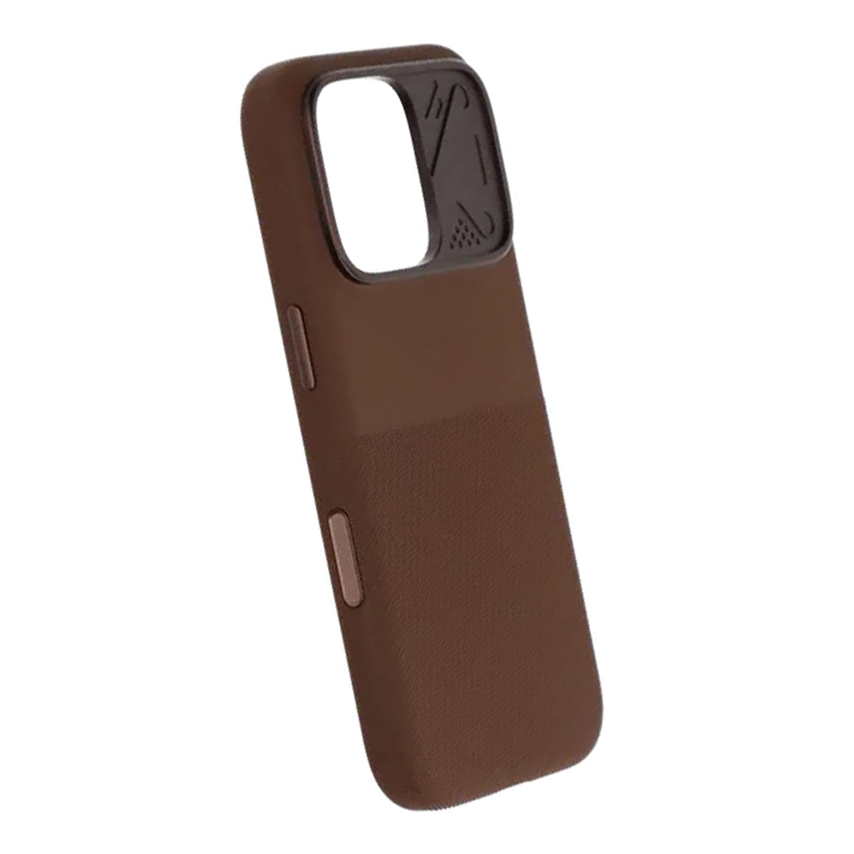 iPhone 16 Pro Silikone Cover med kameraramme MagSafe Brun