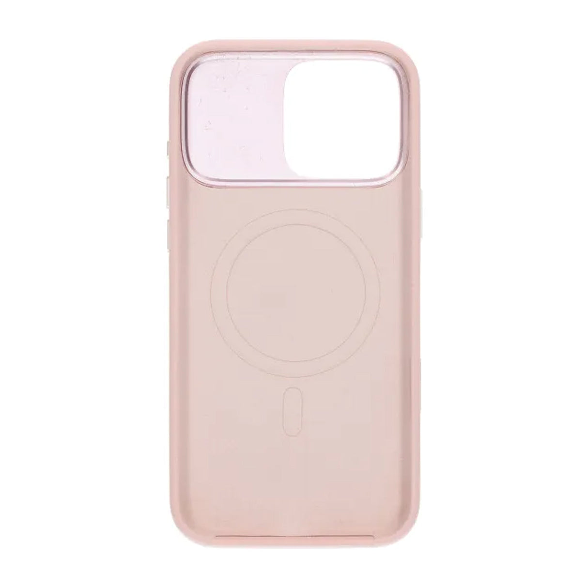 iPhone 16 Pro Max Cover Silikone Kamerabeskyttelse MagSafe Lyserød