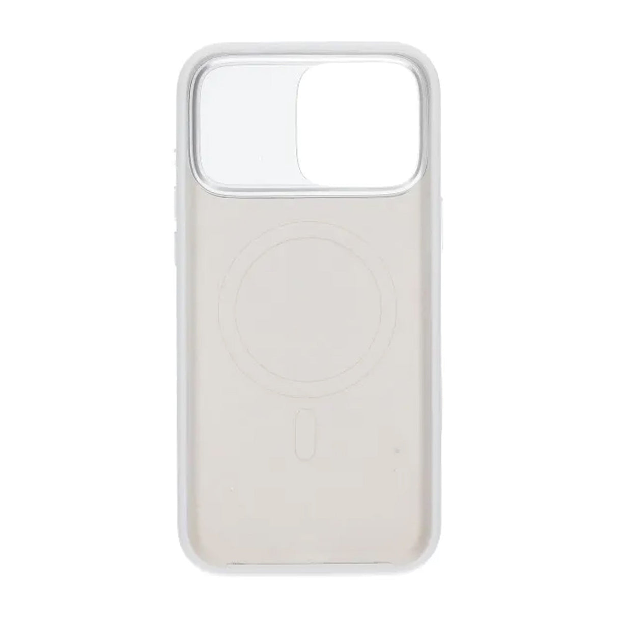 iPhone 16 Pro Max Cover Silikone Kamerabeskyttelse MagSafe Hvid