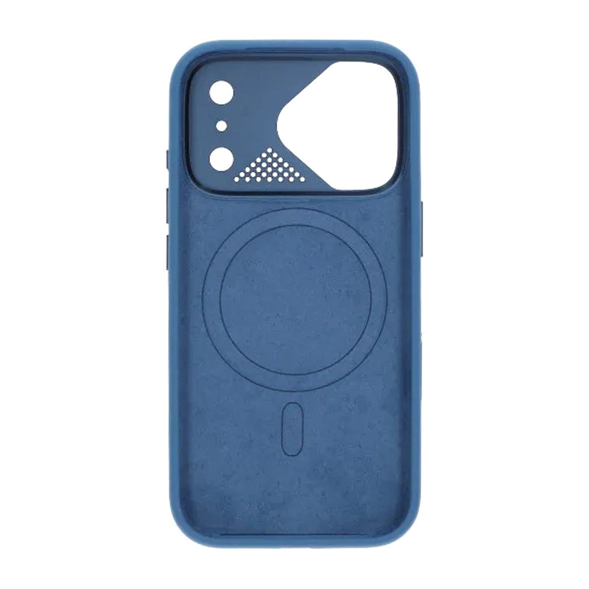 iPhone 17 Pro Cover Silikone Kamerabeskyttelse MagSafe Blå