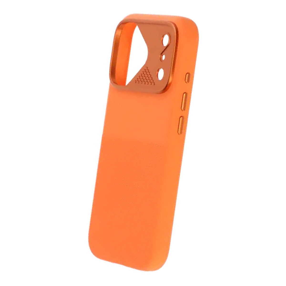 iPhone 17 Pro Max Cover Silikone Kamerabeskyttelse MagSafe Orange