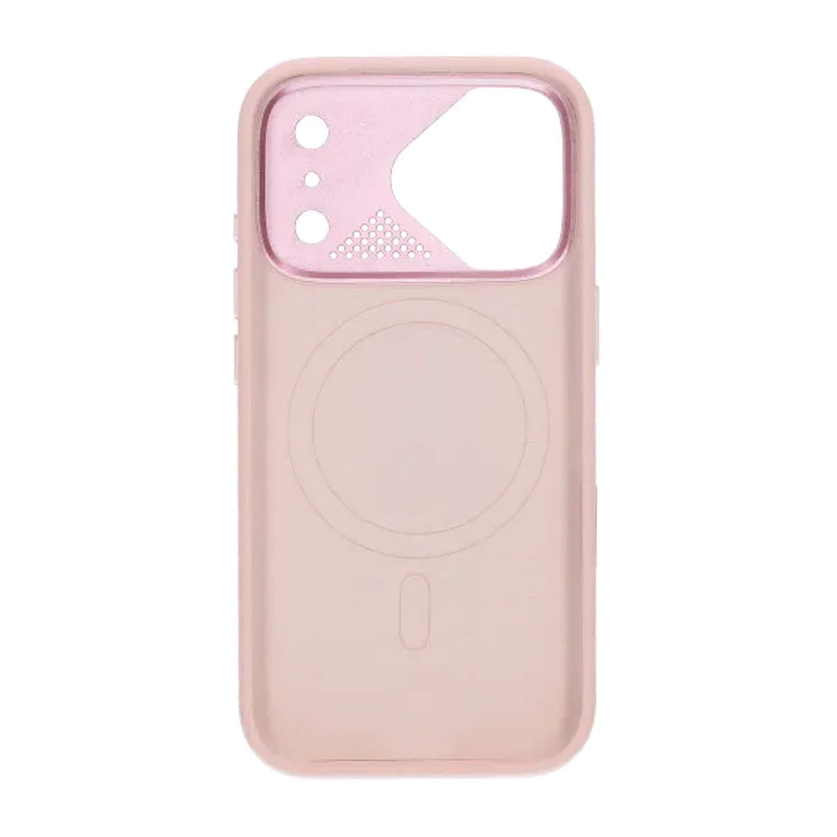 iPhone 17 Pro Cover Silikone Kamerabeskyttelse MagSafe Lyserød