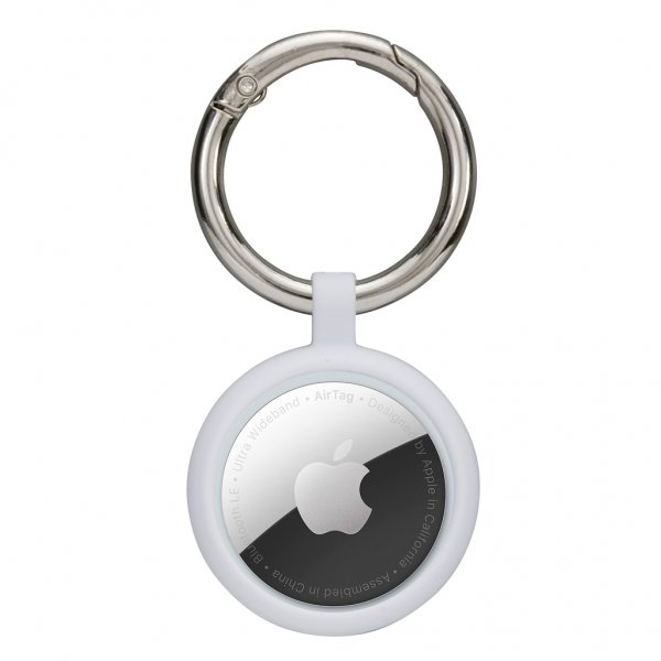 dbramante1928 Apple AirTag Holder Greenland Nøglering Winter White