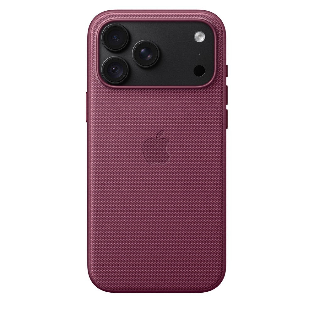 Apple Original iPhone 18 Pro Max Cover TechWoven MagSafe morbærrød