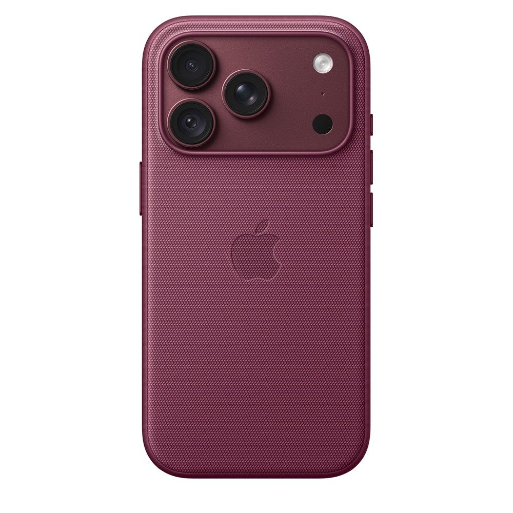Apple Original iPhone 18 Pro Cover i TechWoven med MagSafe Mulberry