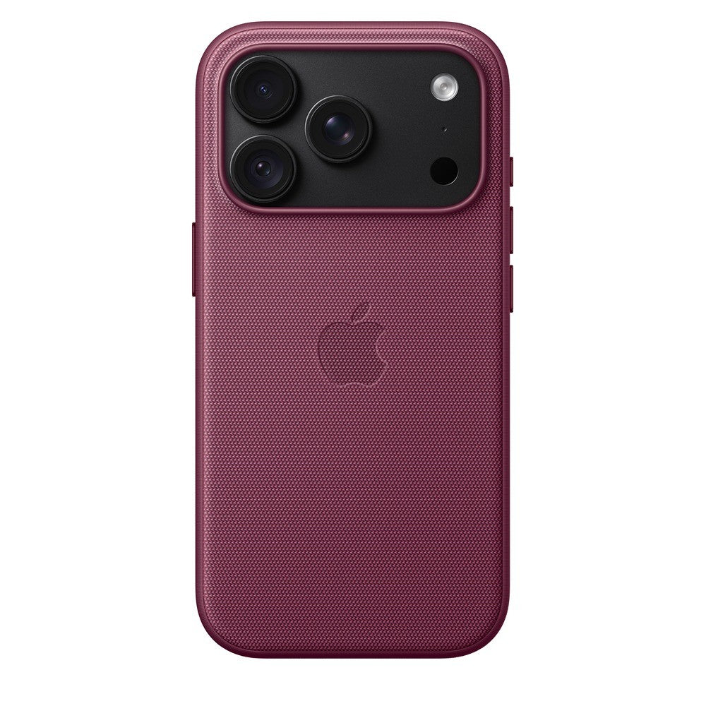 Apple Original iPhone 18 Pro Cover i TechWoven med MagSafe Mulberry