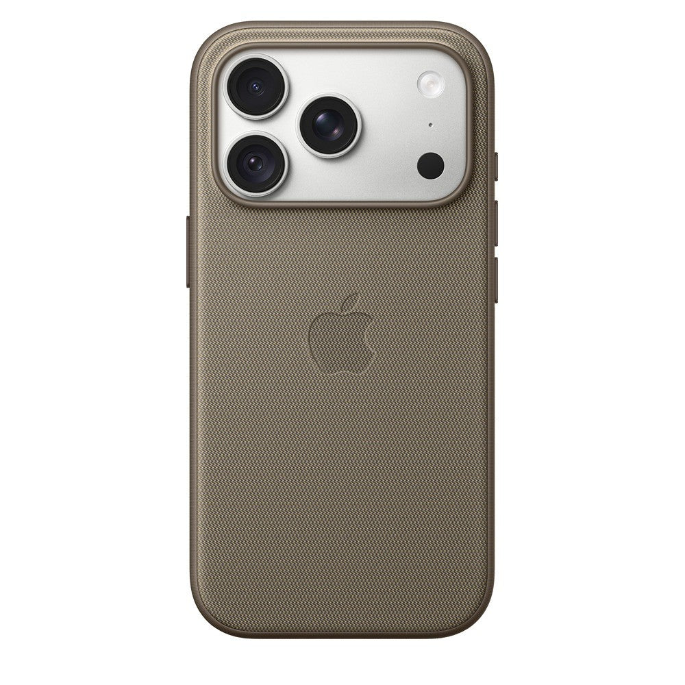 Apple Original iPhone 18 Pro Cover TechWoven MagSafe taupe