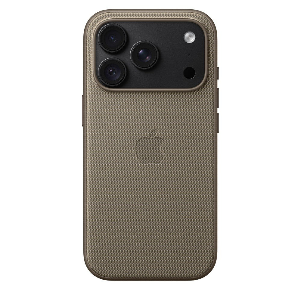 Apple Original iPhone 18 Pro Cover TechWoven MagSafe taupe