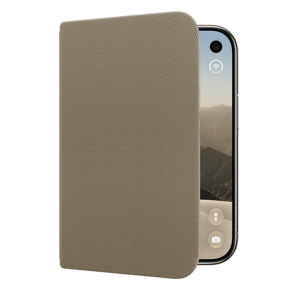 Apple Original iPhone Duo Cover Folio Kickstand MagSafe Taupe