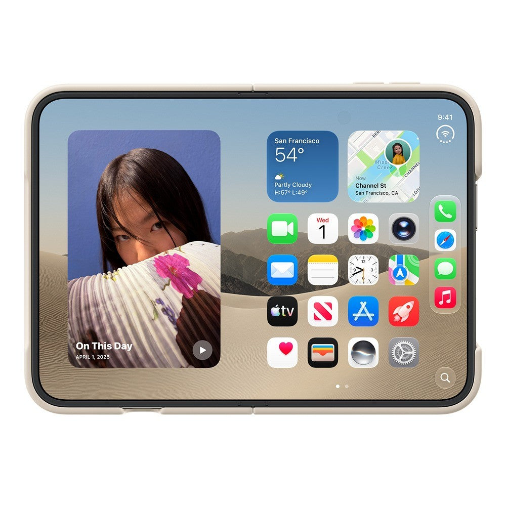 Apple Original iPhone Duo Cover med MagSafe Sand