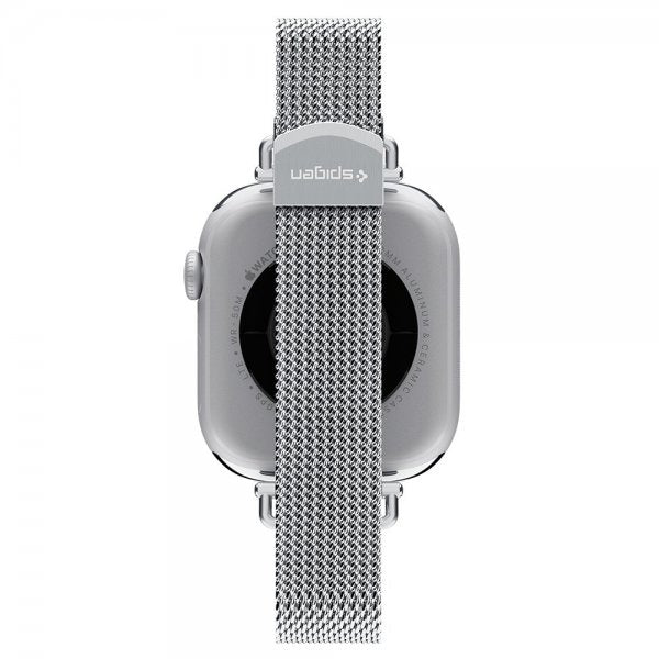 Spigen Apple Watch 38/40/41/42mm Rem WBM4 Sølv