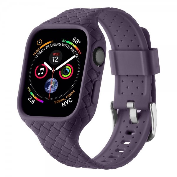 Apple Watch 41mm Armbånd Vævet tekstur Lilla