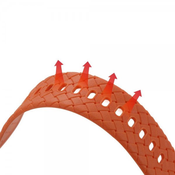 Apple Watch 41mm Armbånd Vævet tekstur Orange