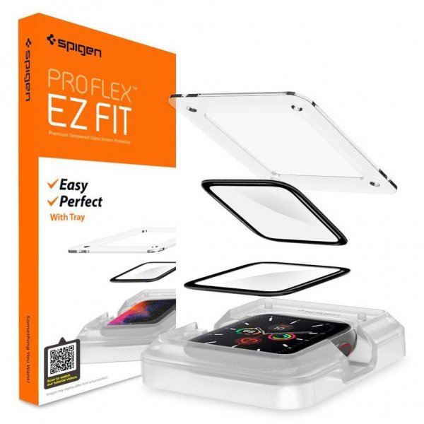 Spigen Apple Watch 41mm Skærmbeskyttelse ProFlex EZ Fit 2-pak