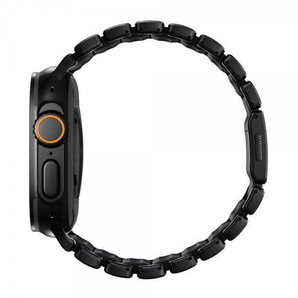 Nomad Apple Watch 44/45/46mm/Ultra 49mm Rem Stratos Band Sort Ultra Orange