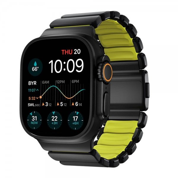 Nomad Apple Watch 44/45/46mm/Ultra 49mm Rem Stratos Band Sort Volt