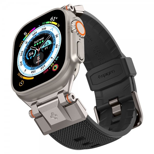 Spigen Apple Watch 44/45/46mm/Ultra 49mm Rem DuraPro Armor Sort