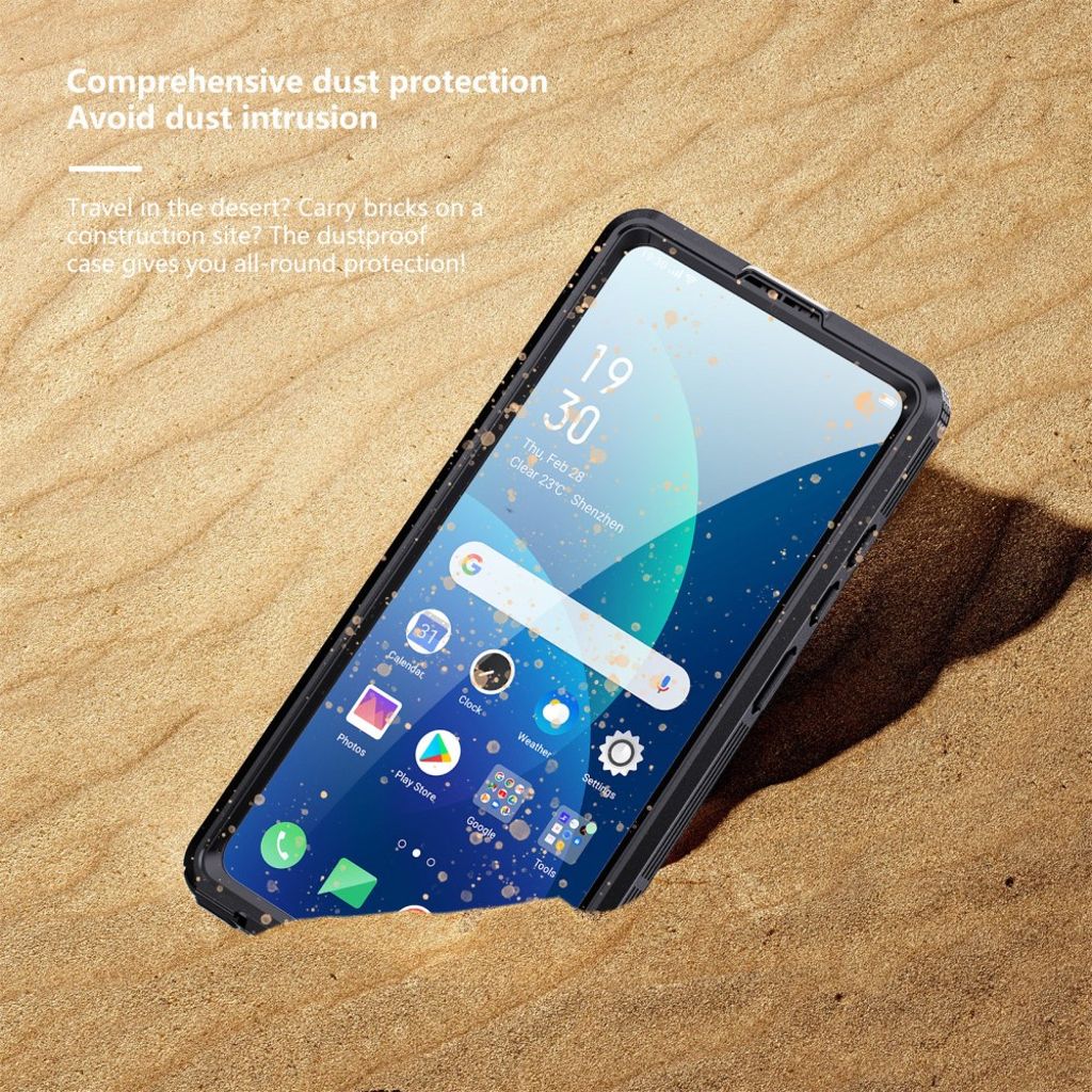 Redpepper Samsung Galaxy S26 Ultra Cover Vandtæt IP68 MagSafe Sort